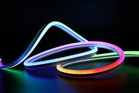 Розумна гнучка LED Neon RGB стрічка VALESO 5 метрів з пультом та додатком SP000050186 фото