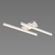Люстра потолочная светодиодная VALESO 2 плафона LED 20W Белый Золото Сталь Акрил YH1310/2 SP000051382 фото 1